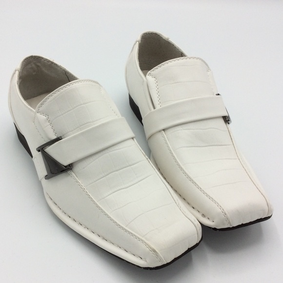 Bona Fina Other - Boys Bona Fina Brand White Dress Shoes Size 3 NWOT